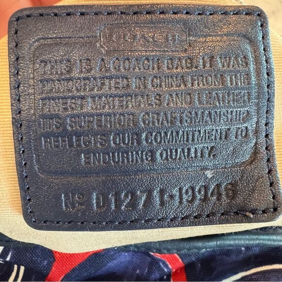 Coach Limited Edition Scribble Print Hobo Bag
Style No. D1271-19948 - Picture 9 of 12